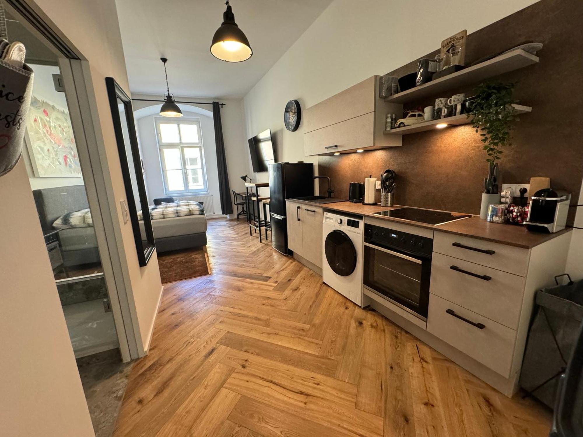 Industrial Apartment Schlossberg Linz Eksteriør billede